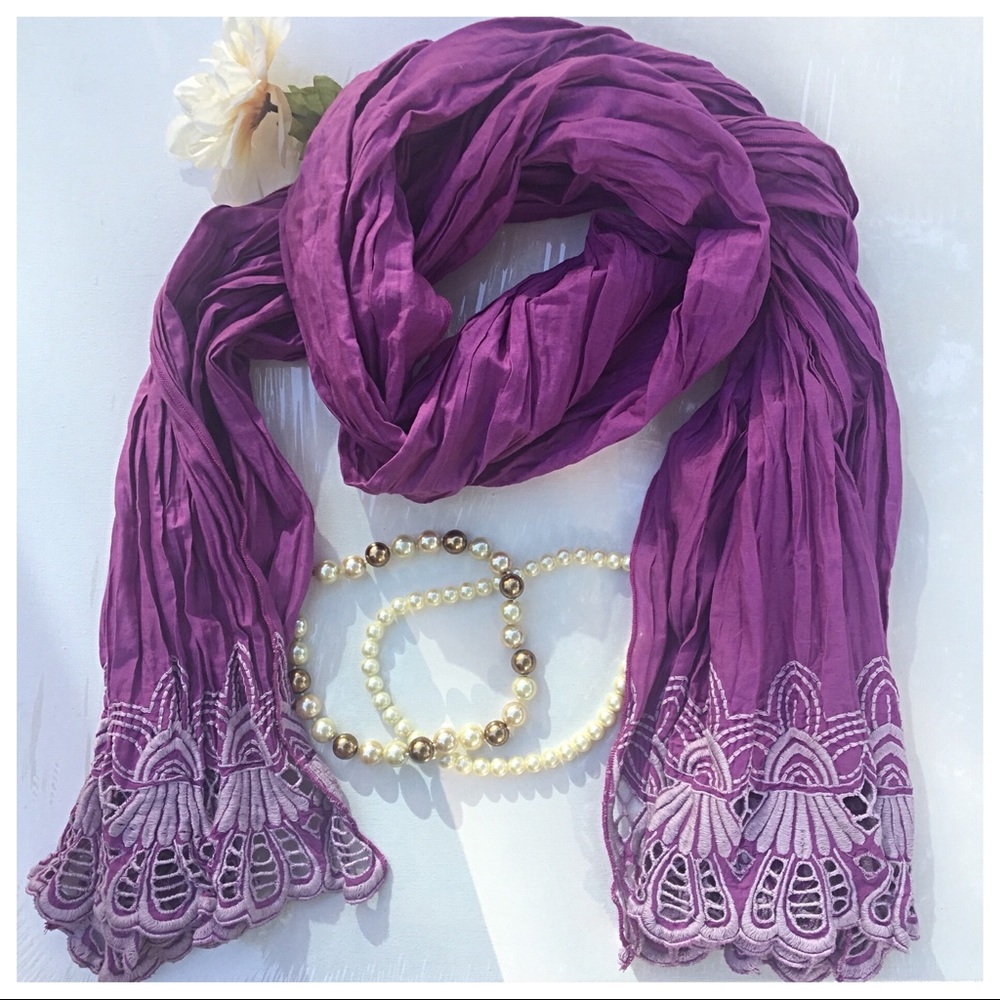 NWOT Cotton Scarf